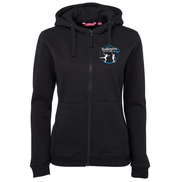 WFSC front logo only  - JB's Ladies Full Zip Fleecy Hoodie Thumbnail